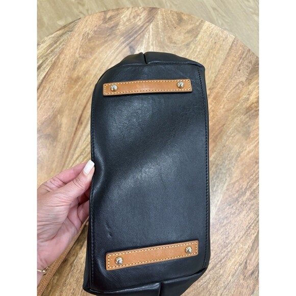 Dooney & Bourke Satchel Black Leather Crossbody Handbag - Picture 10 of 12